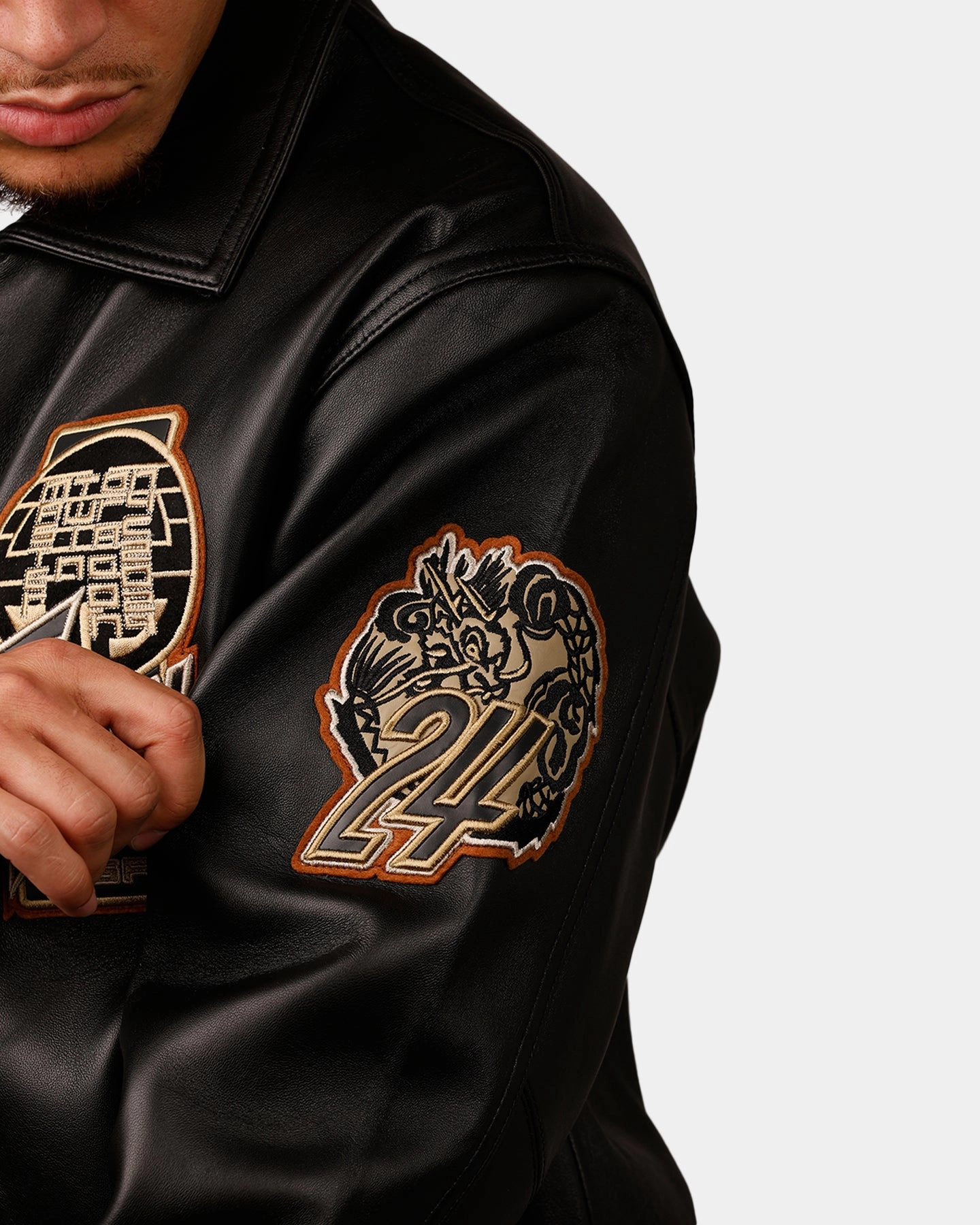 Avirex Twin Dragon Jacket Black