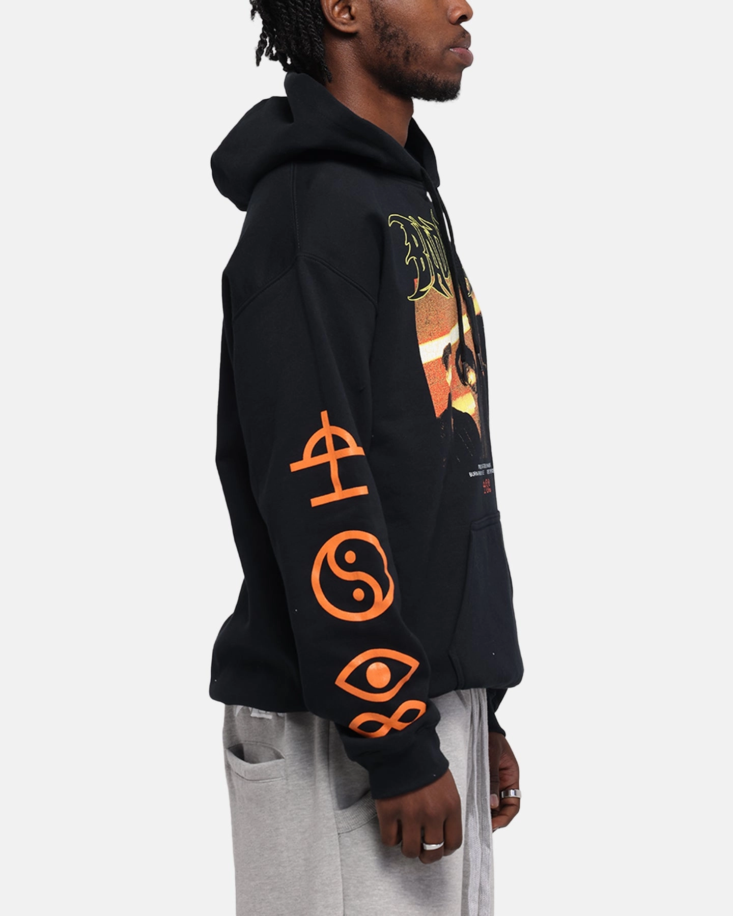 Bad Omens Fire Starting Hoodie Pepper