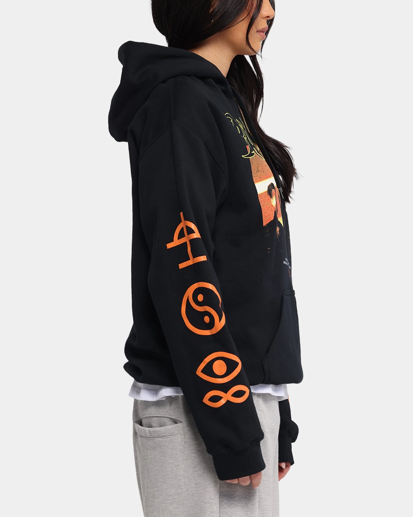 Bad Omens Fire Starting Hoodie Pepper