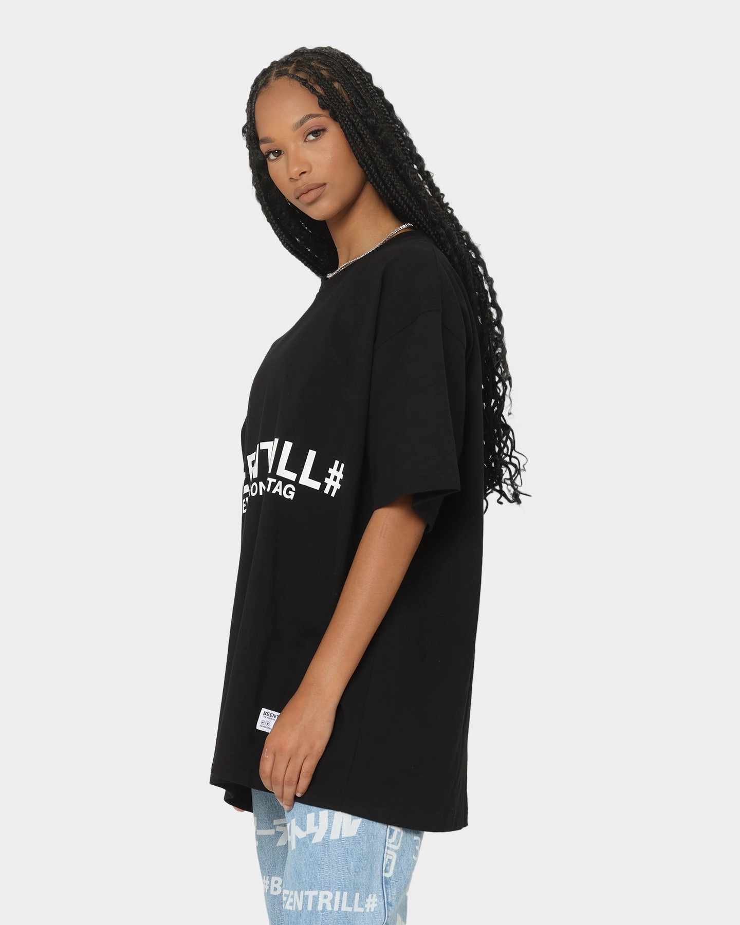 Been Trill Generation Hashtag Short Sleeve T-Shirt Black