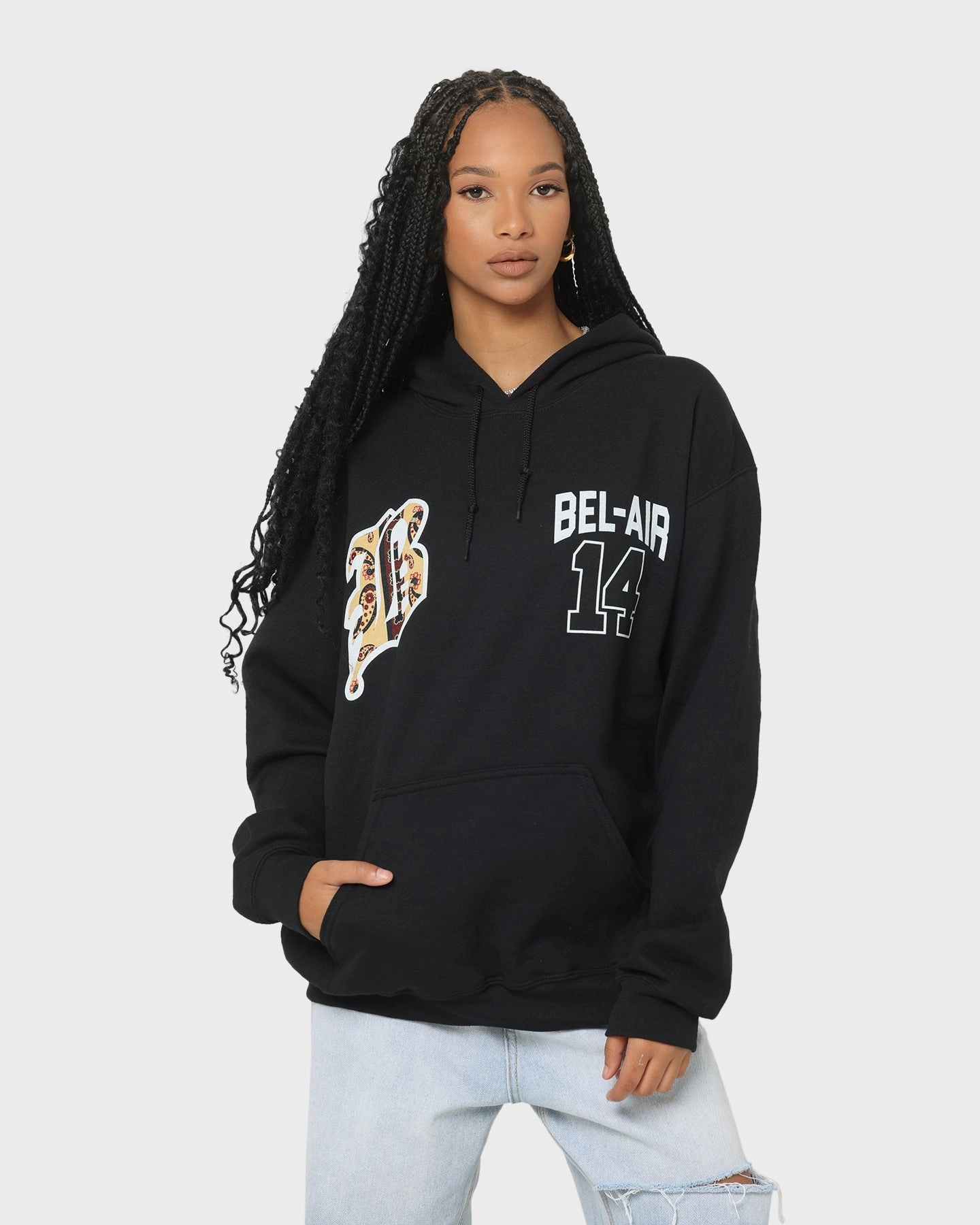 Bel Air Bel-Air 14 Hoodie Black