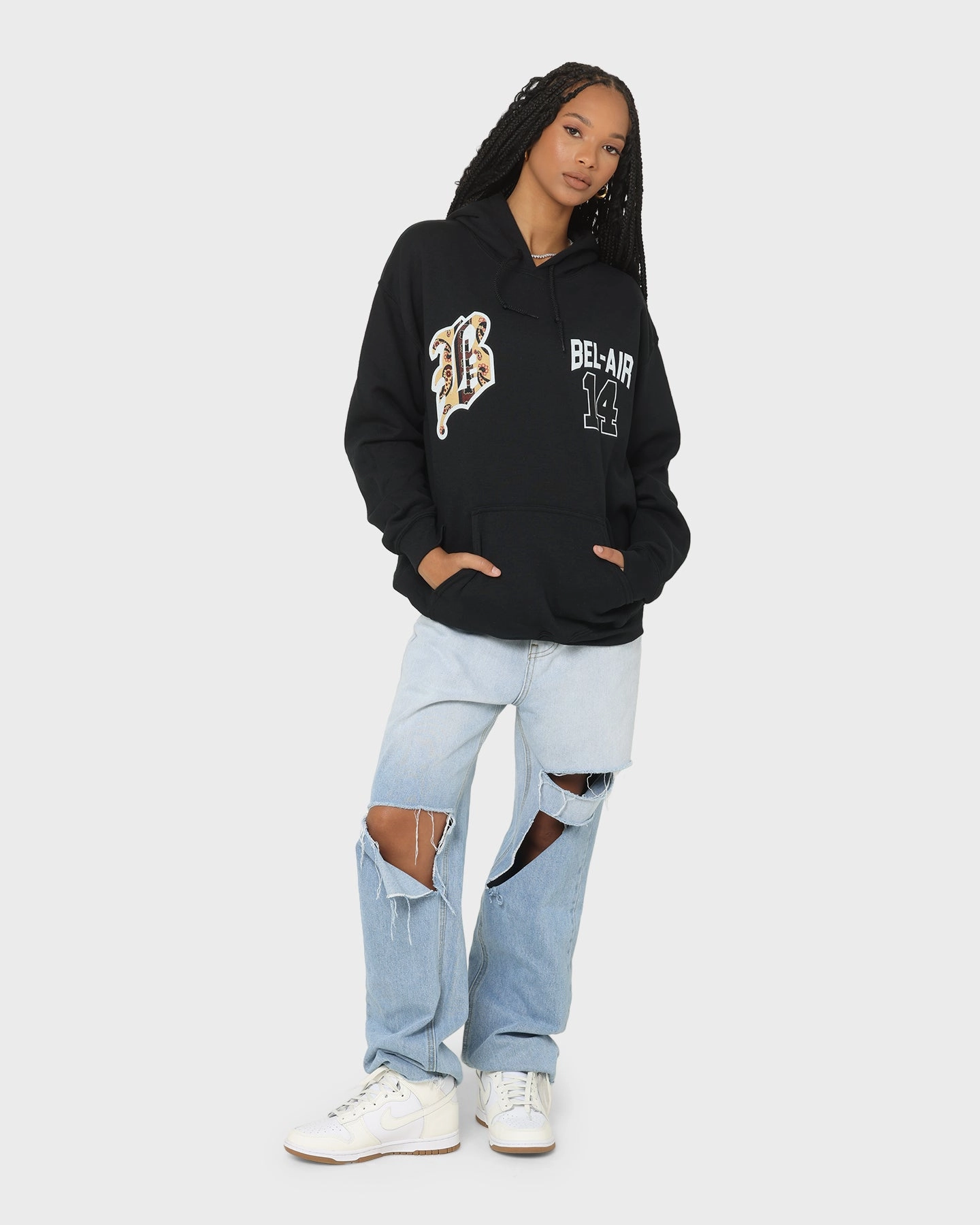 Bel Air Bel-Air 14 Hoodie Black
