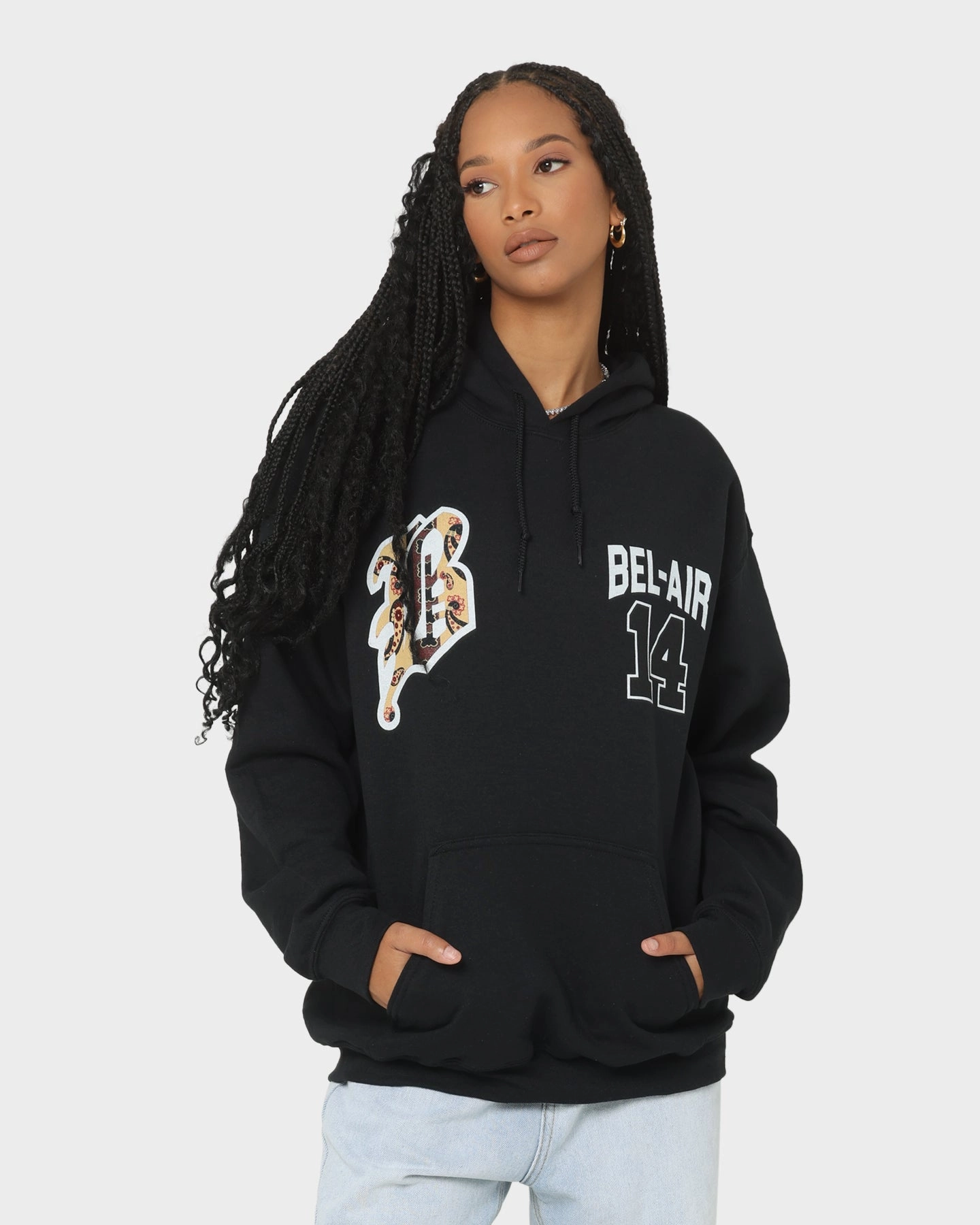 Bel Air Bel-Air 14 Hoodie Black