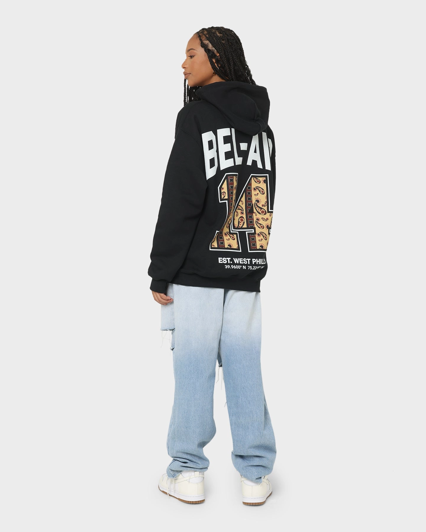 Bel Air Bel-Air 14 Hoodie Black