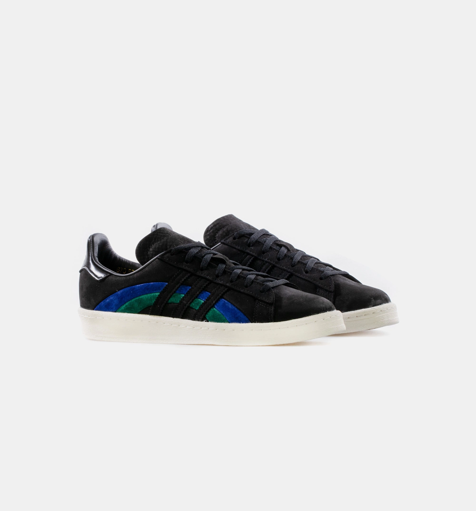Book Works Campus 80 Mens Lifestyle Shoe - Black/Blue - Free Shipping