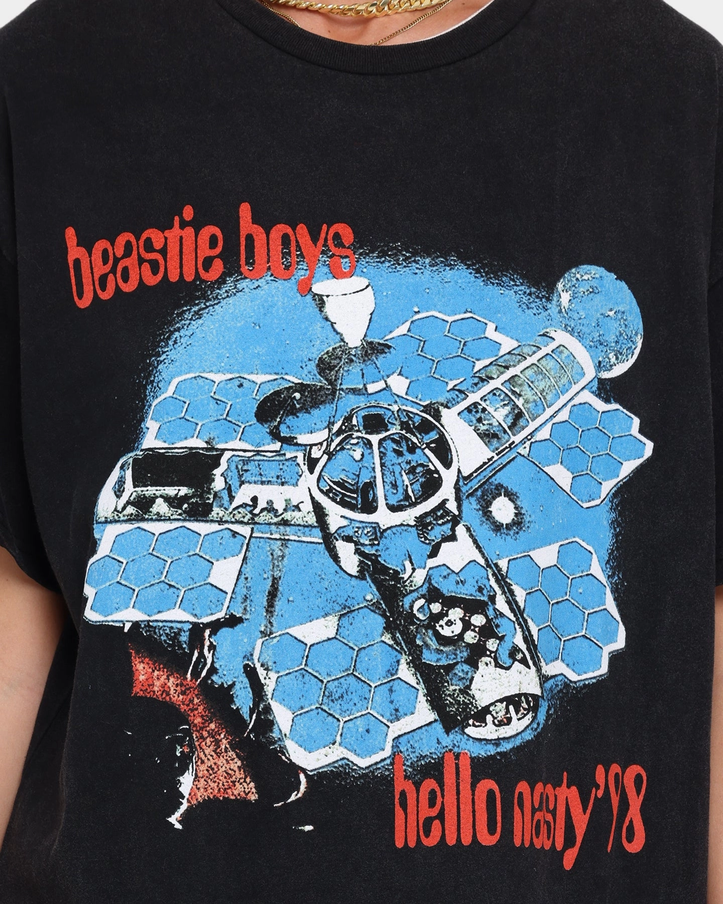 Bravado Hello Nasty '98 Vintage T-Shirt Charcoal