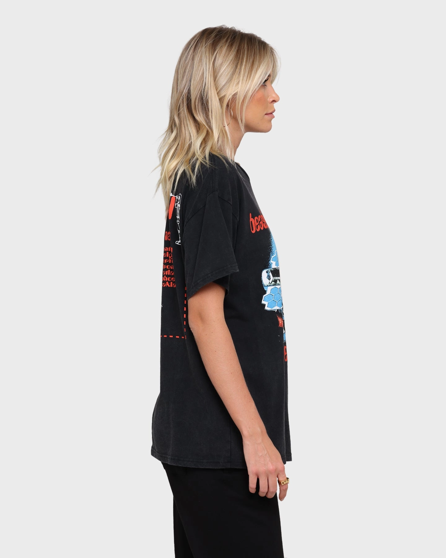 Bravado Hello Nasty '98 Vintage T-Shirt Charcoal