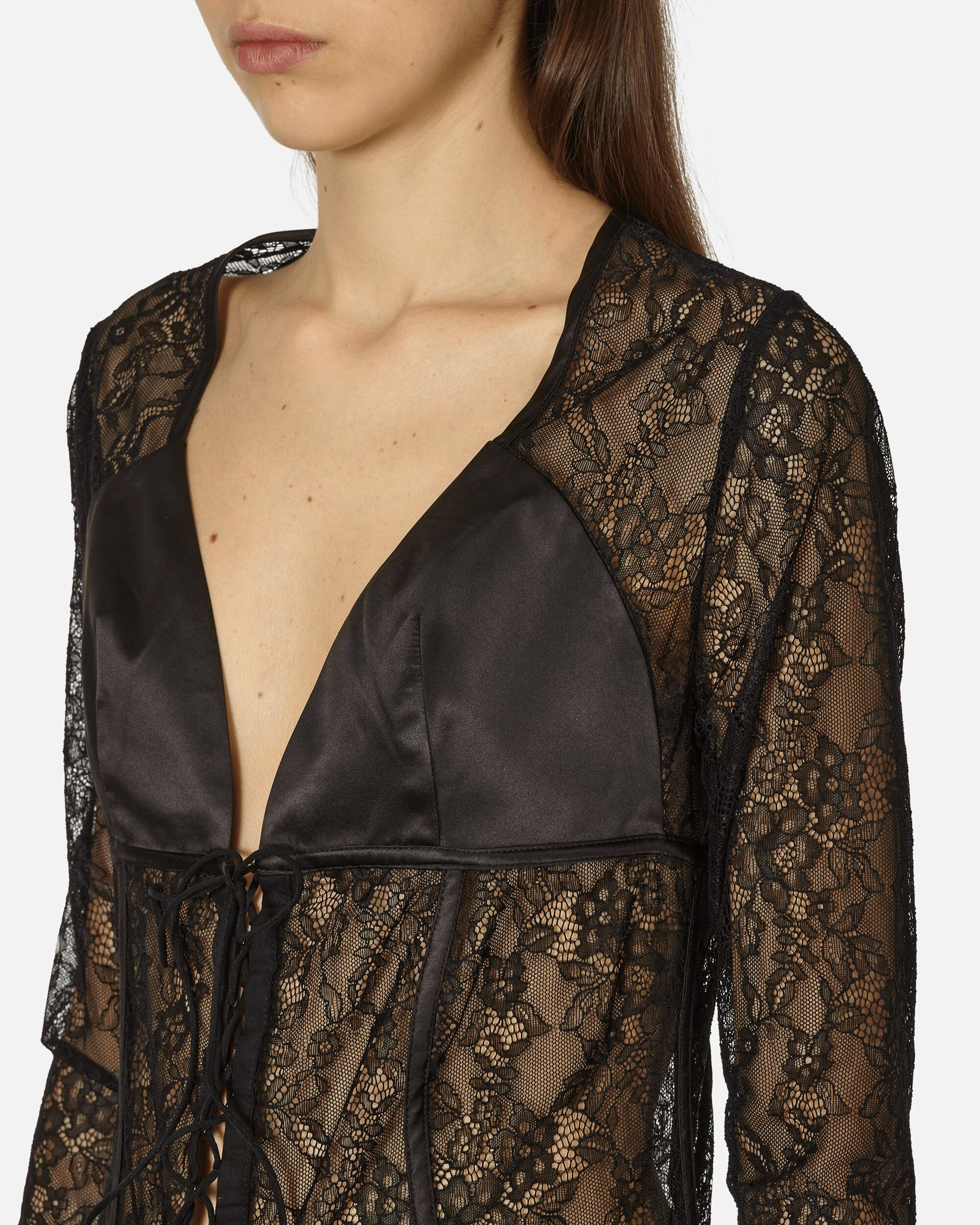 Brianna Longsleeve Top Black