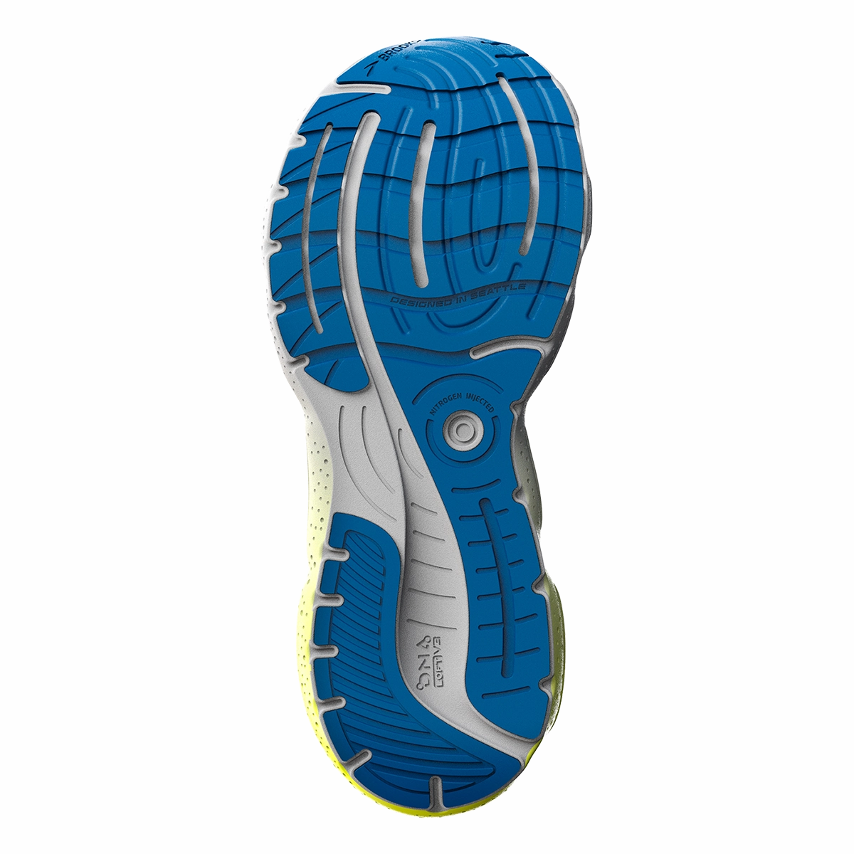 Brooks Glycerin 20 - Blue - Nightlife - White
