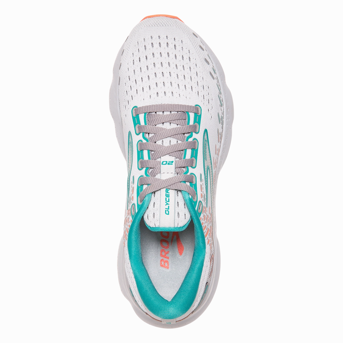 Brooks Glycerin 20 - Oyster - Latigo Bay - Coral
