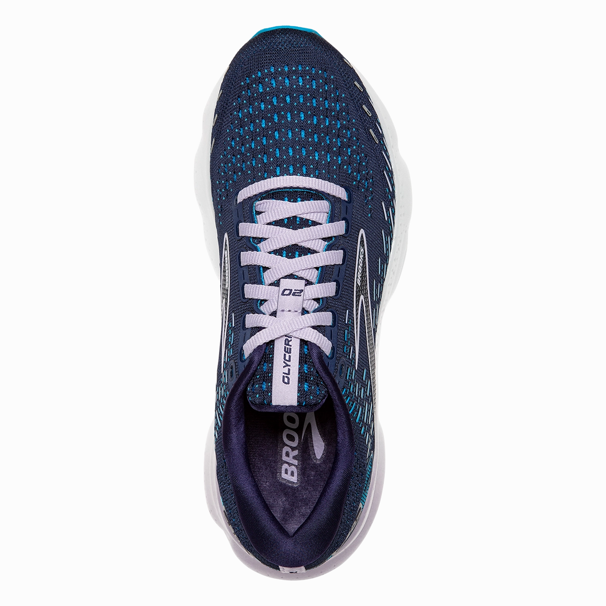 Brooks Glycerin 20 - Peacoat - Ocean - Pastel Lilac