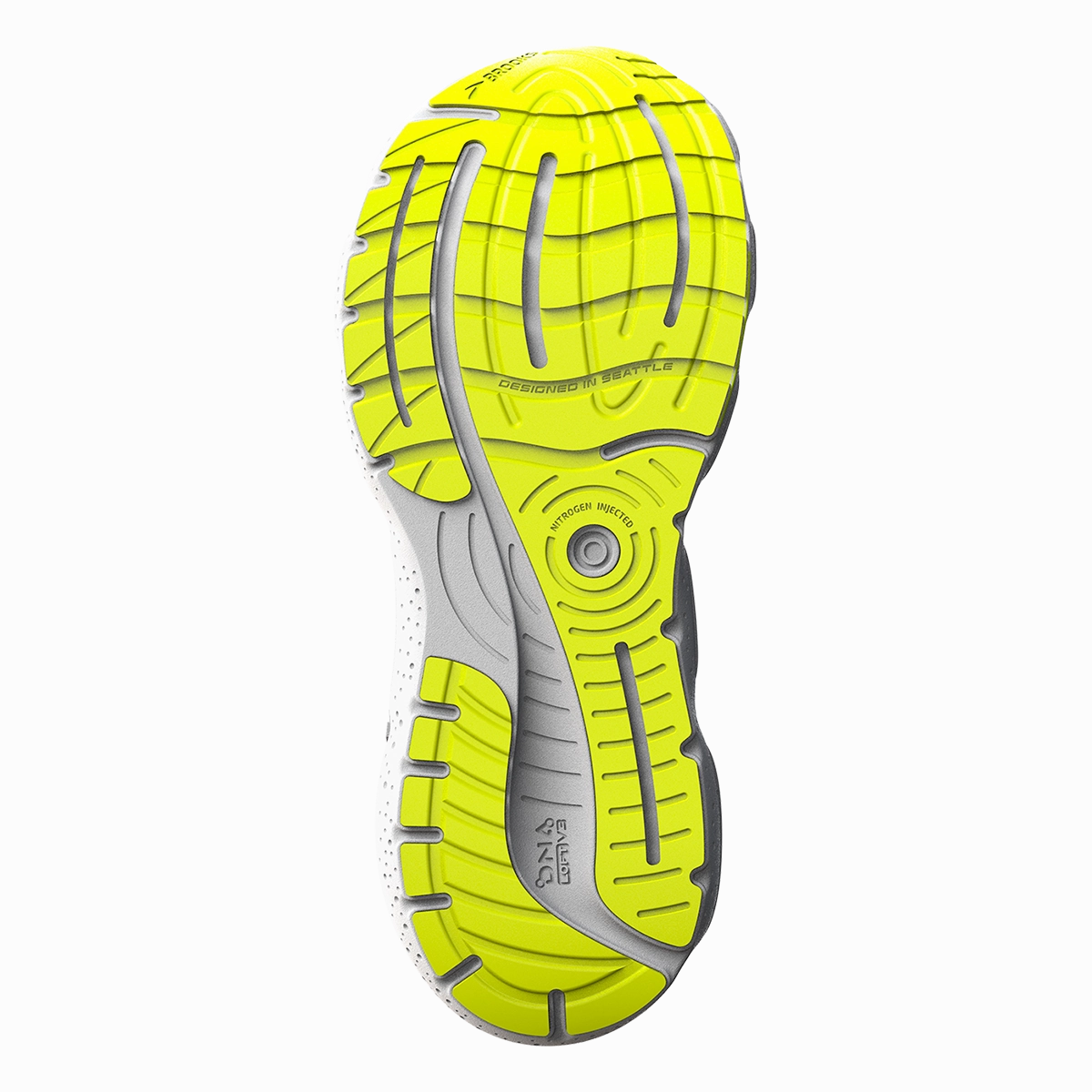 Brooks Glycerin GTS 20 - White - Nightlife