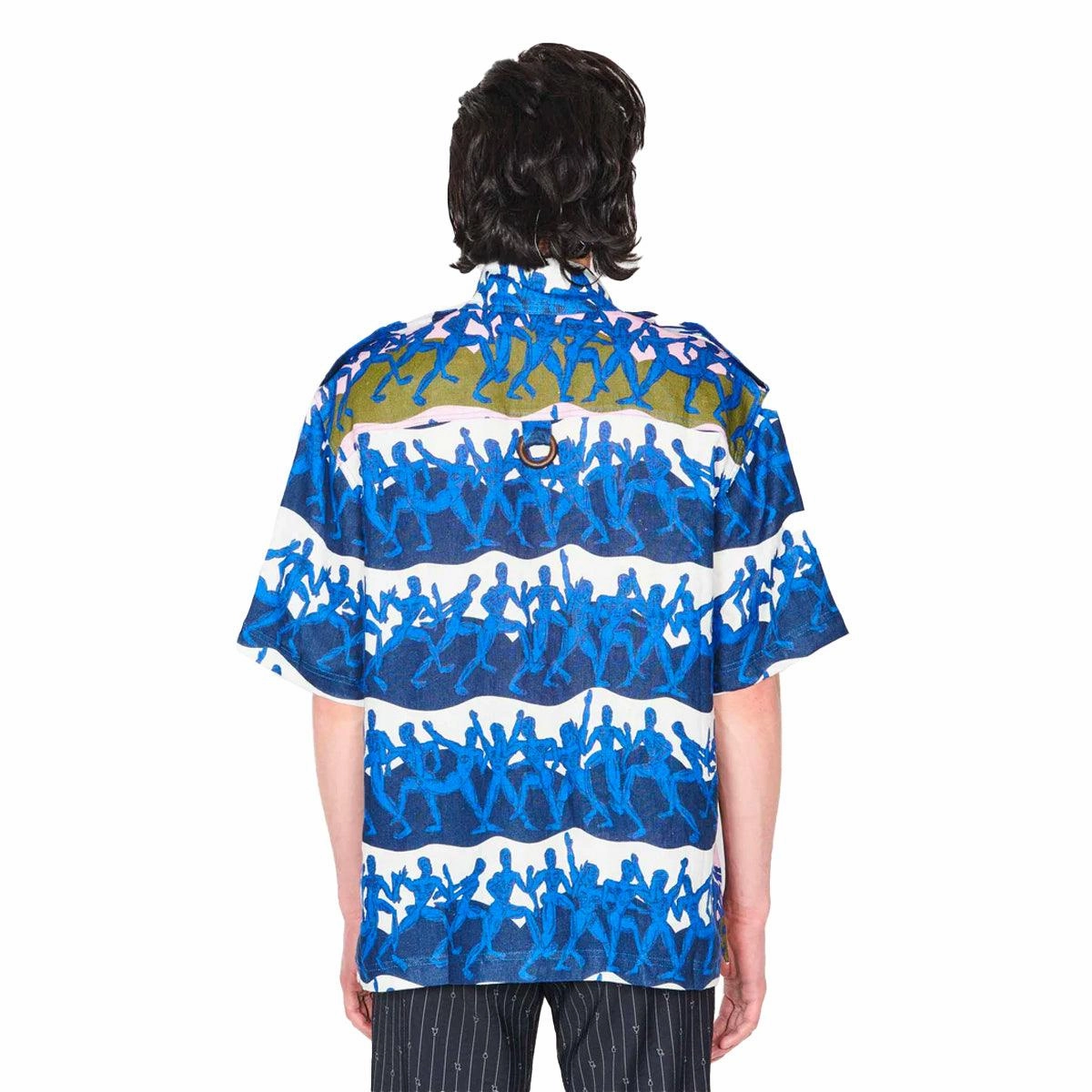 Cargo Shirt 'Blue Runners'