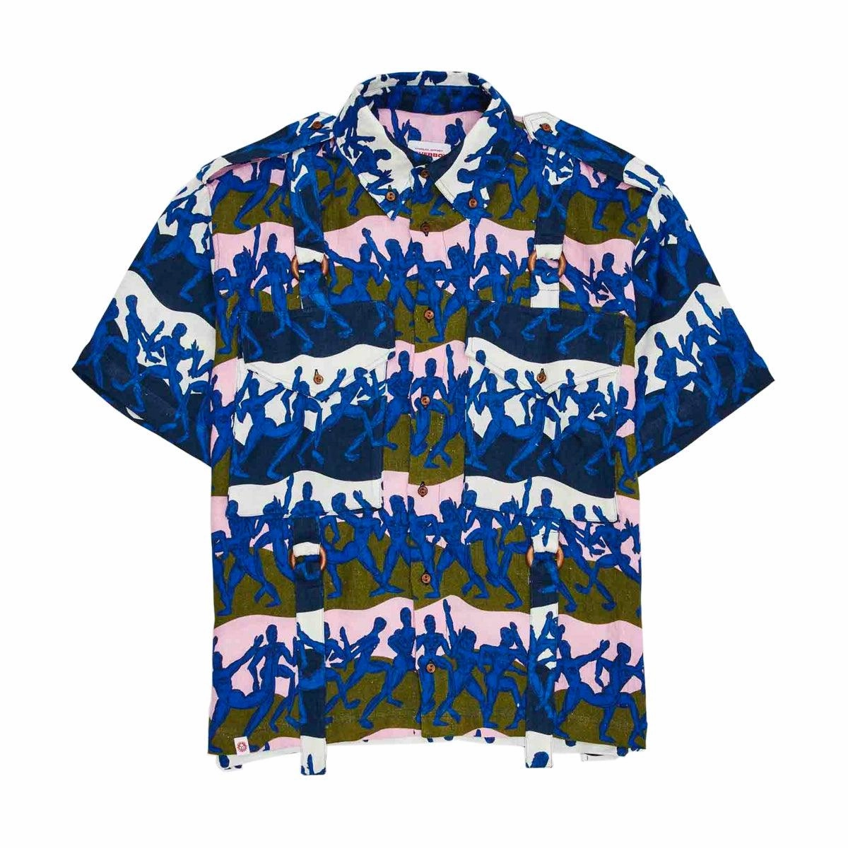 Cargo Shirt 'Blue Runners'
