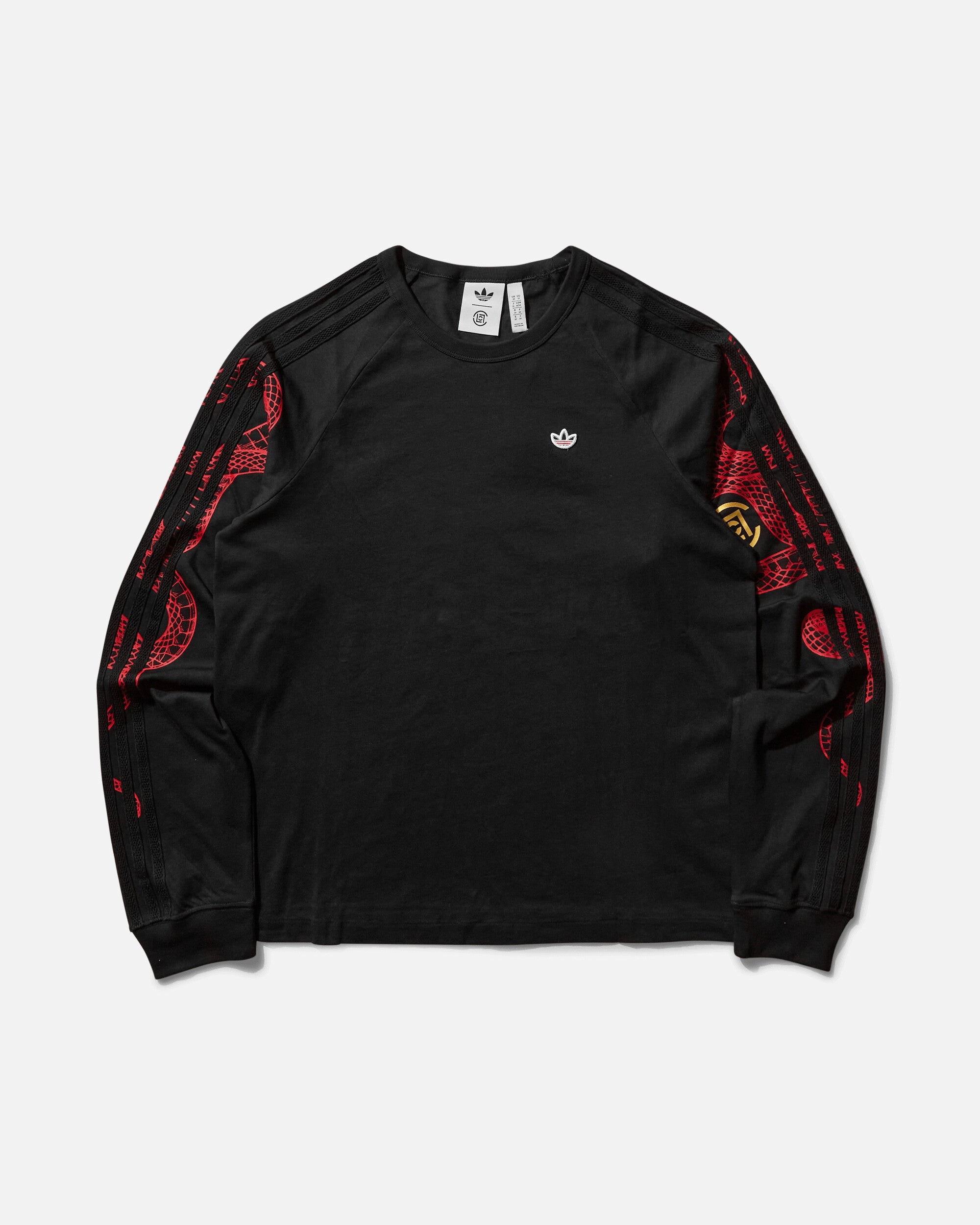 CLOT by Edison Chen Raglan Longsleeve T-Shirt Black