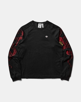 CLOT by Edison Chen Raglan Longsleeve T-Shirt Black