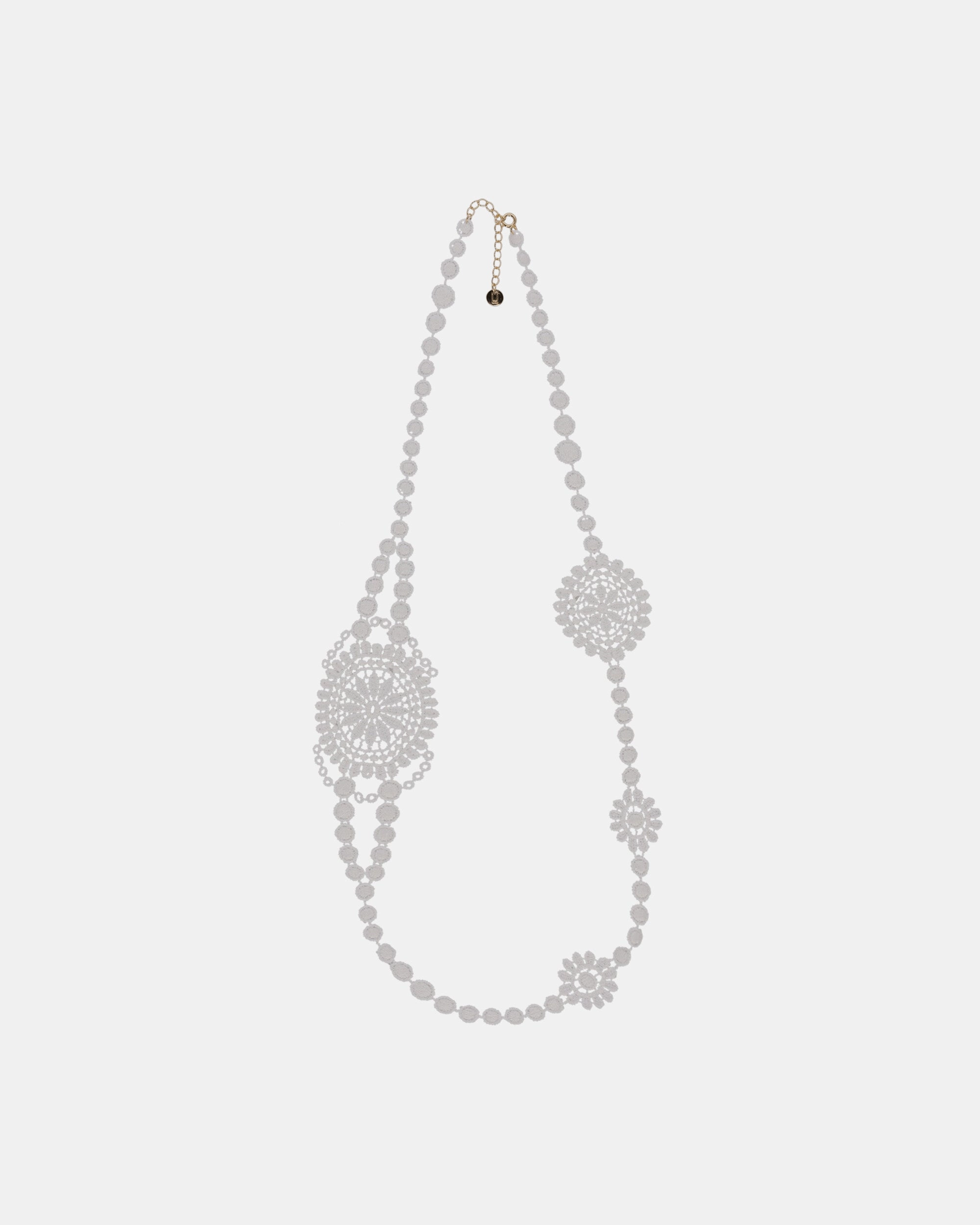 Cotton Lace Bracelet Off White