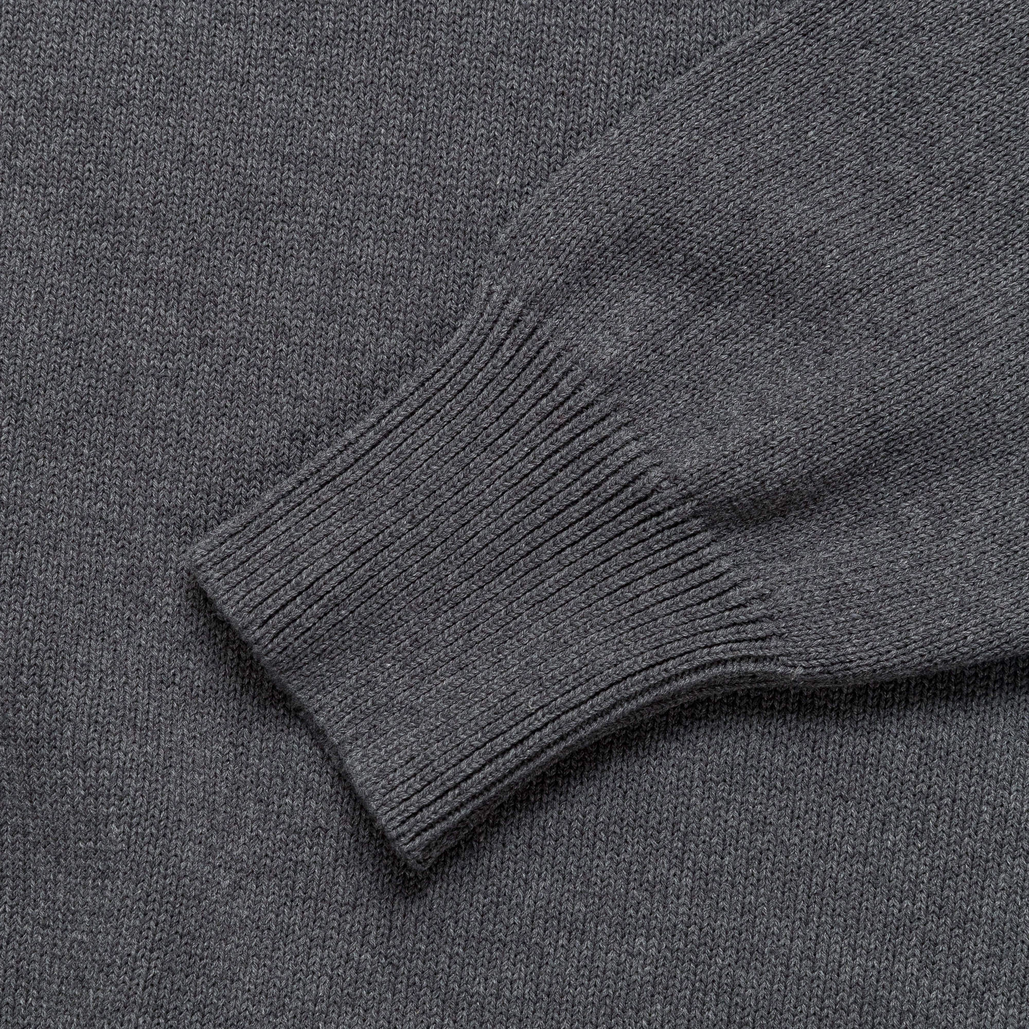 Cross Over Crew - Dry Cotton Charcoal