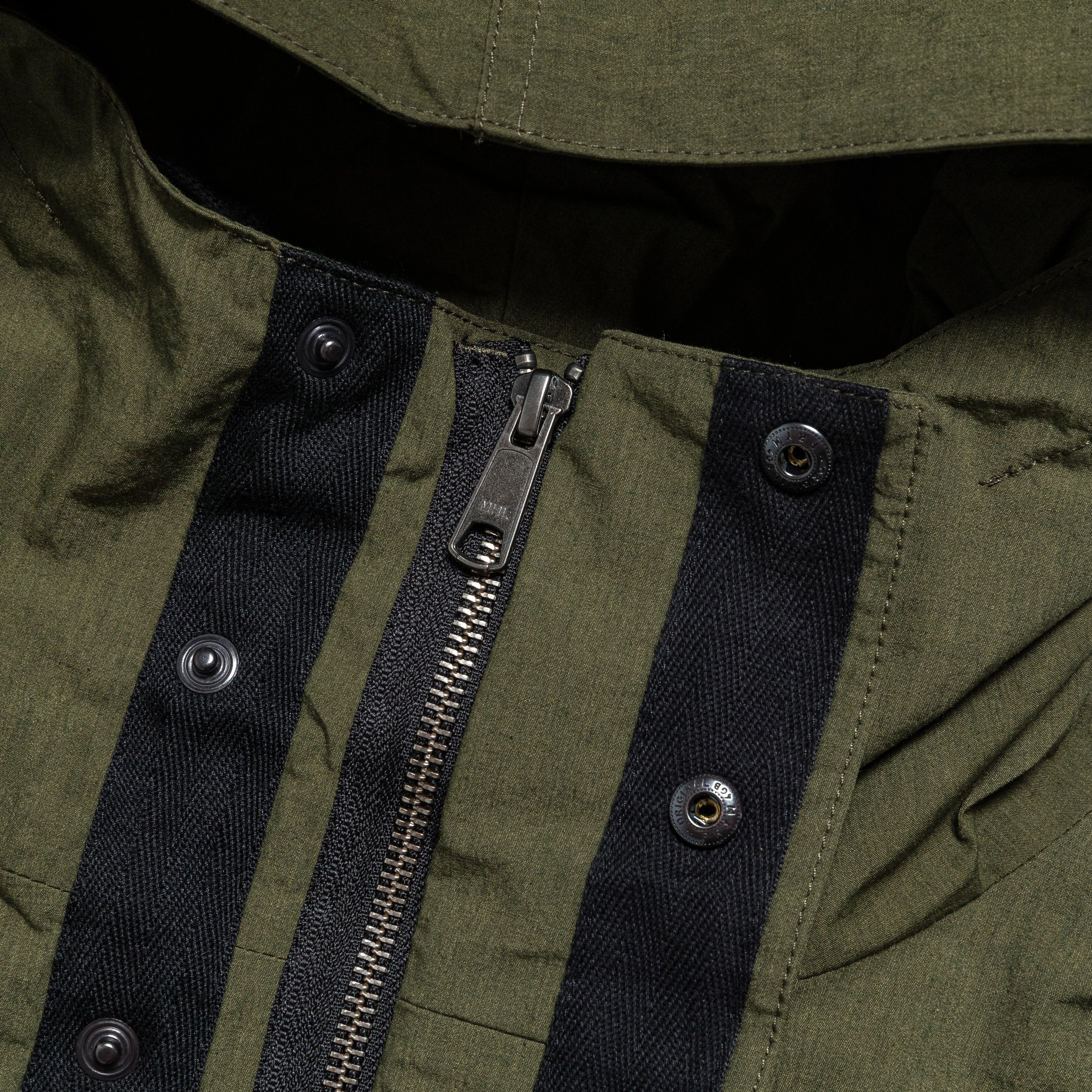 Deck Coat - Cotton Nylon Plainweave/Green