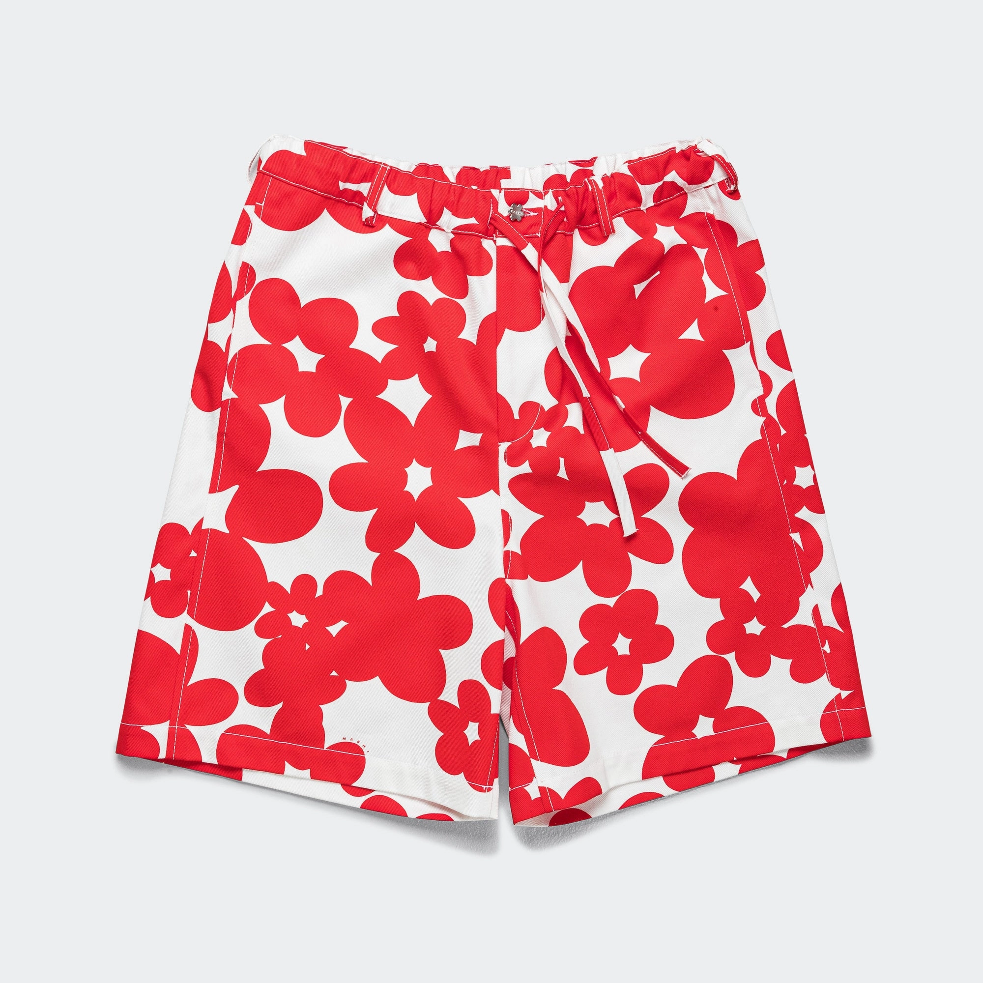 Dillies Gabardine Shorts - Crimson