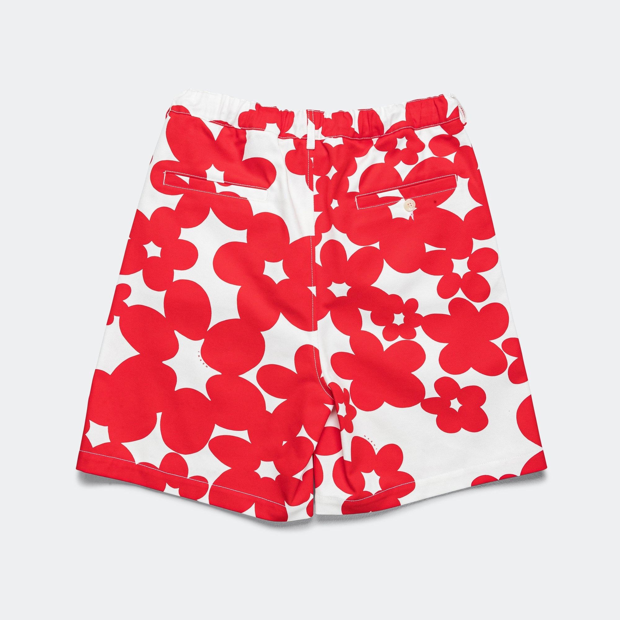 Dillies Gabardine Shorts - Crimson