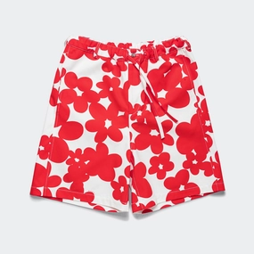 Dillies Gabardine Shorts - Crimson