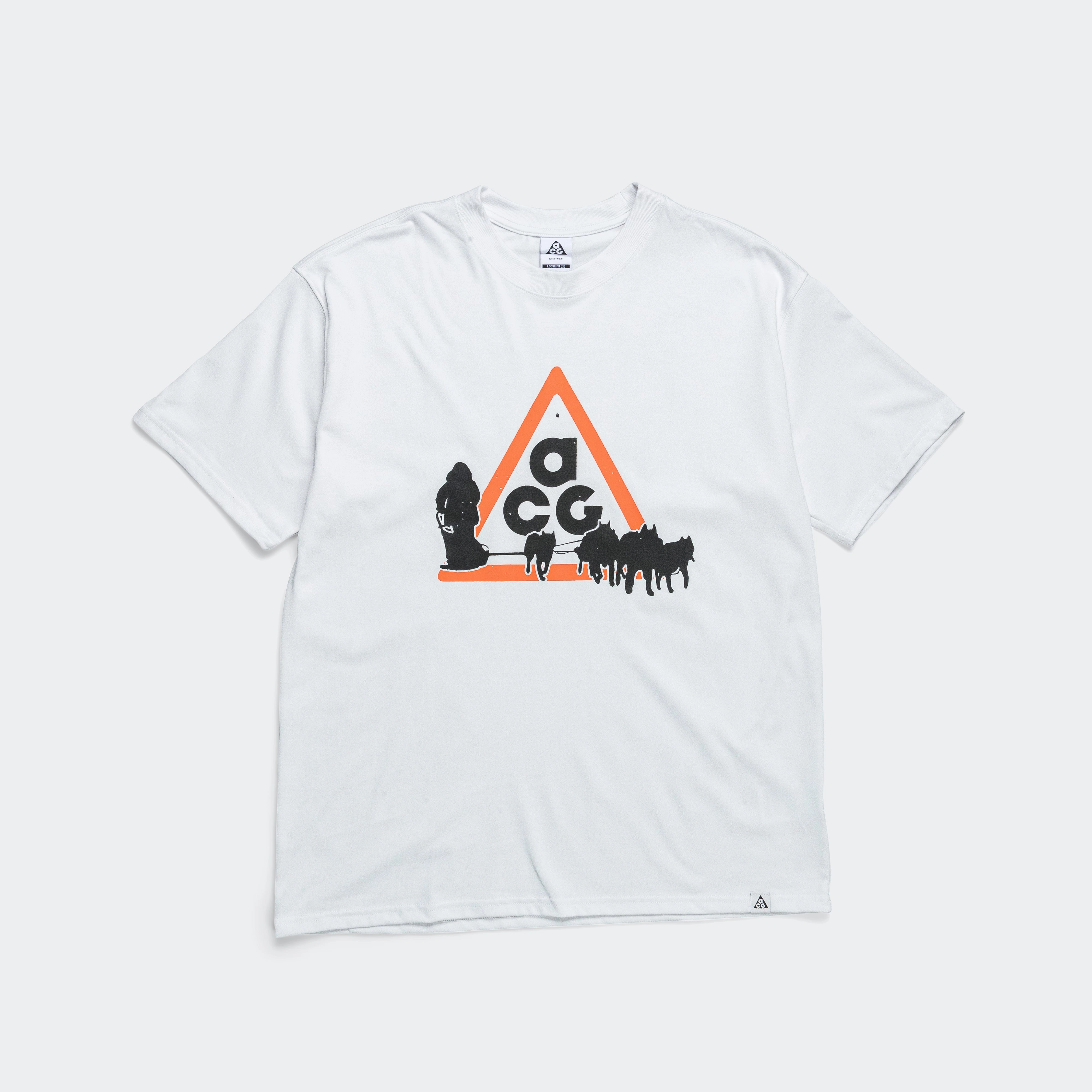 Dri-FIT 'Dog Sled' SS Tee - Summit White