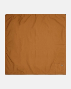 Duck Canvas Picnic Blanket Brown
