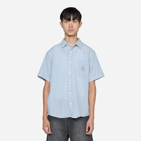 Equipment Short Sleeve Shirt Blue