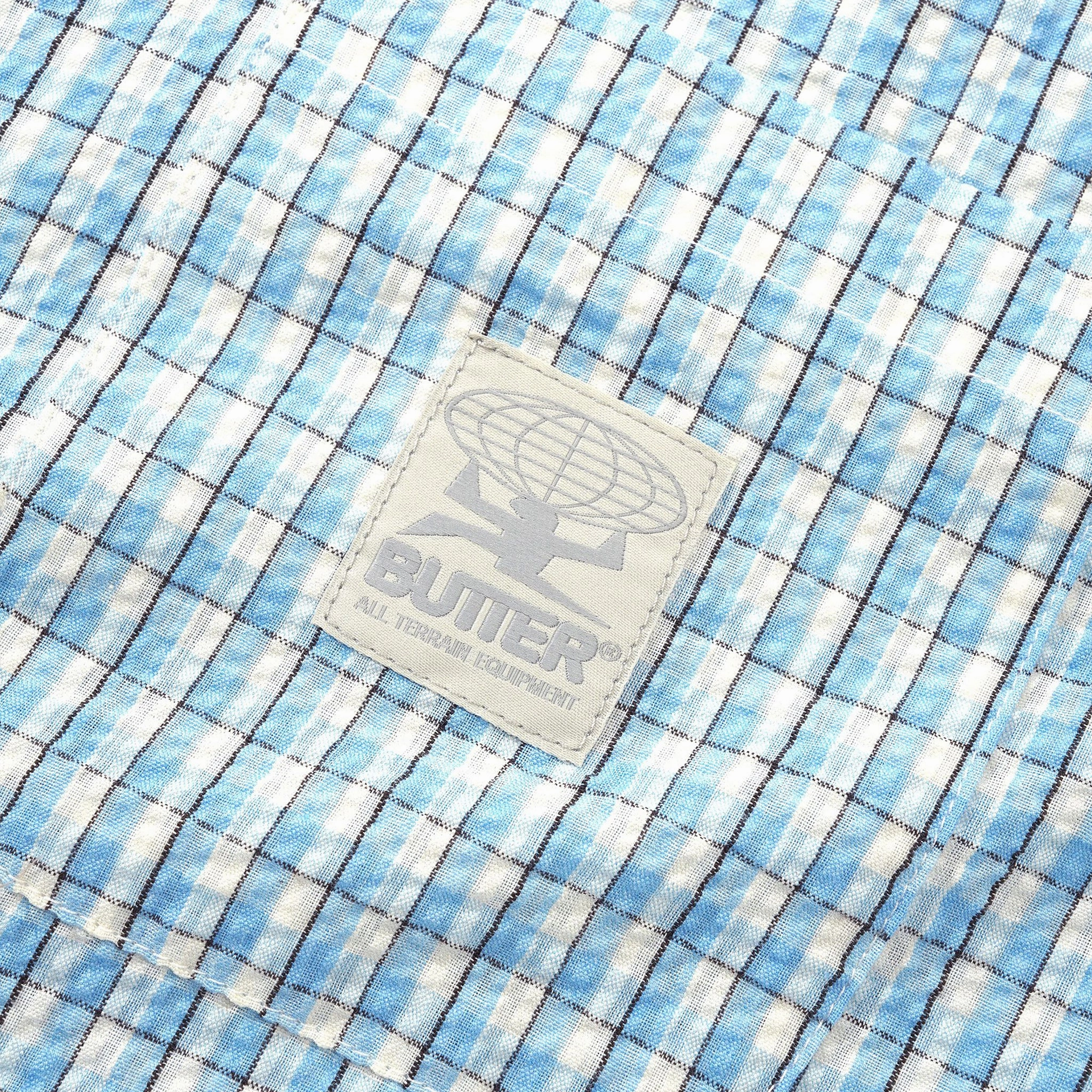 Equipment Short Sleeve Shirt Blue