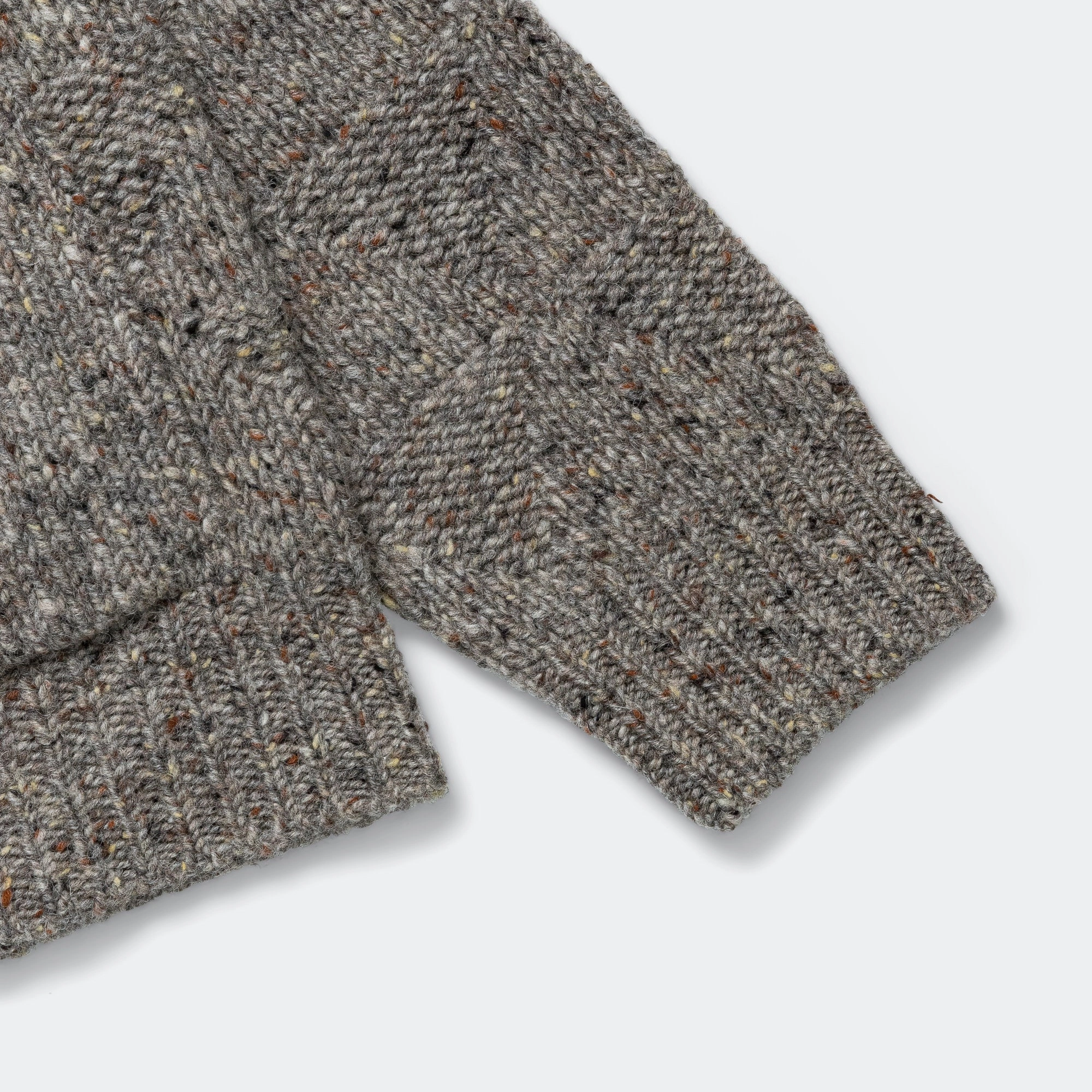 Erik Donegal Diamond Jacket - Grey Melange