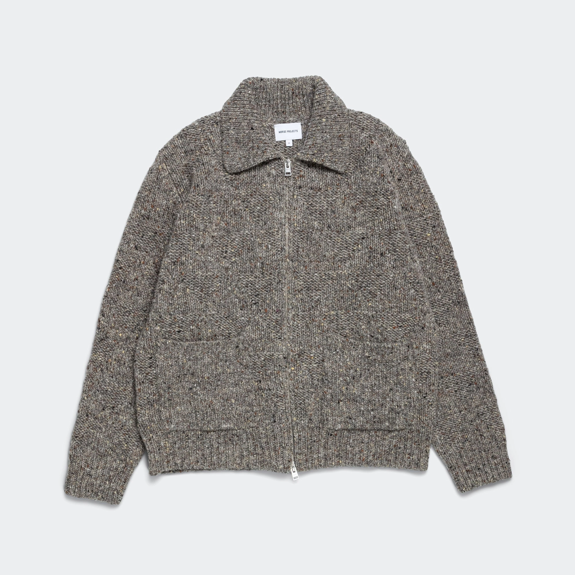 Erik Donegal Diamond Jacket - Grey Melange