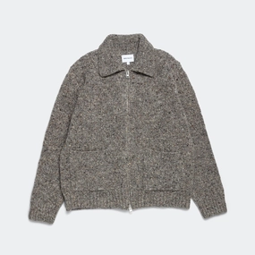 Erik Donegal Diamond Jacket - Grey Melange