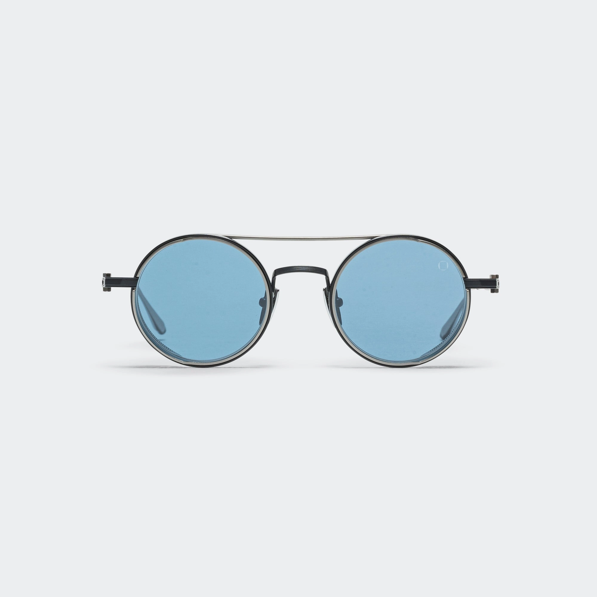 Eris - Matte Navy Blue/Black Palladium-Dark Blue Lenses