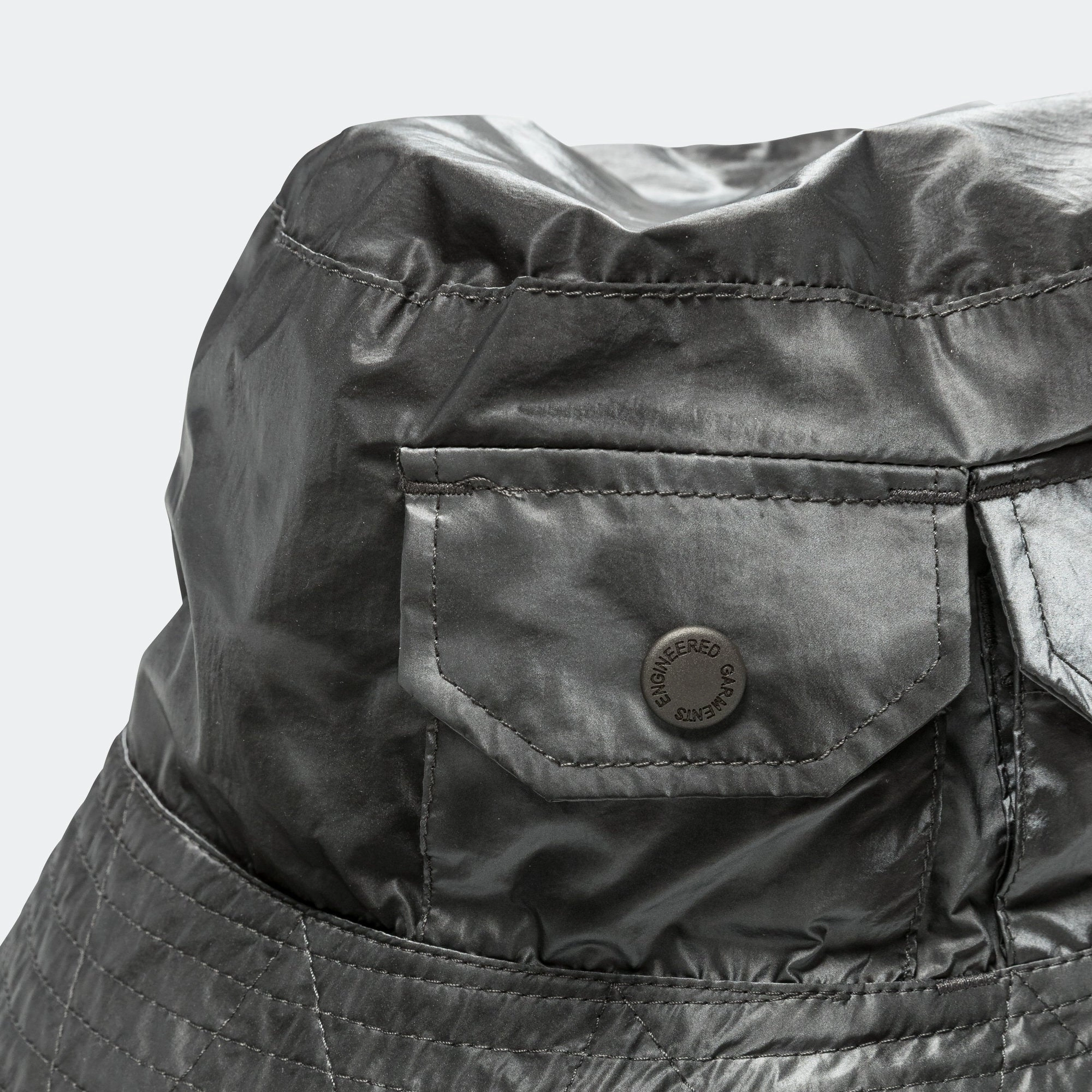 Explorer Hat - Silver Nylon Shadow Print