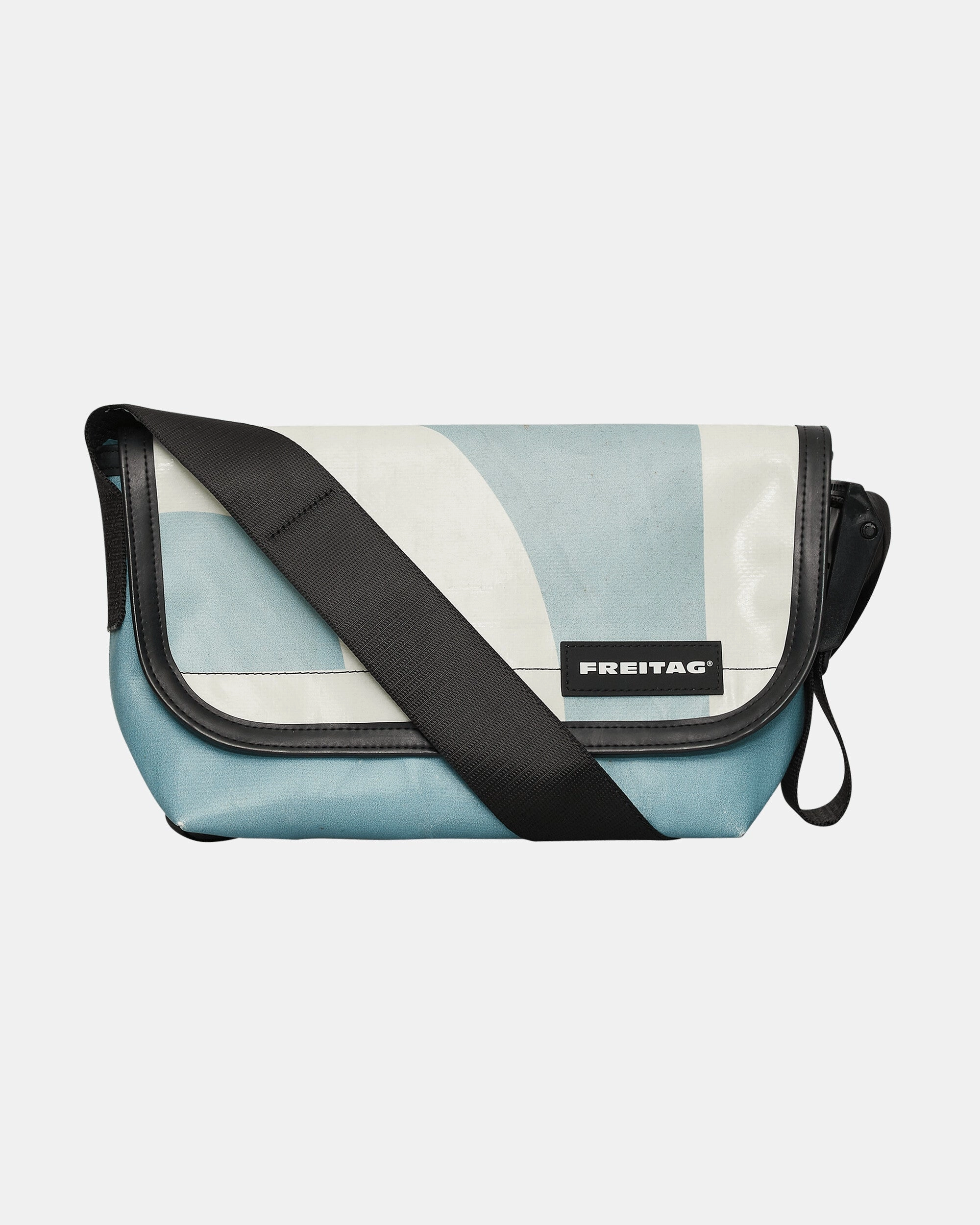 F41 Hawaii Five-0 Extra Small Messenger Bag Light Blue / White