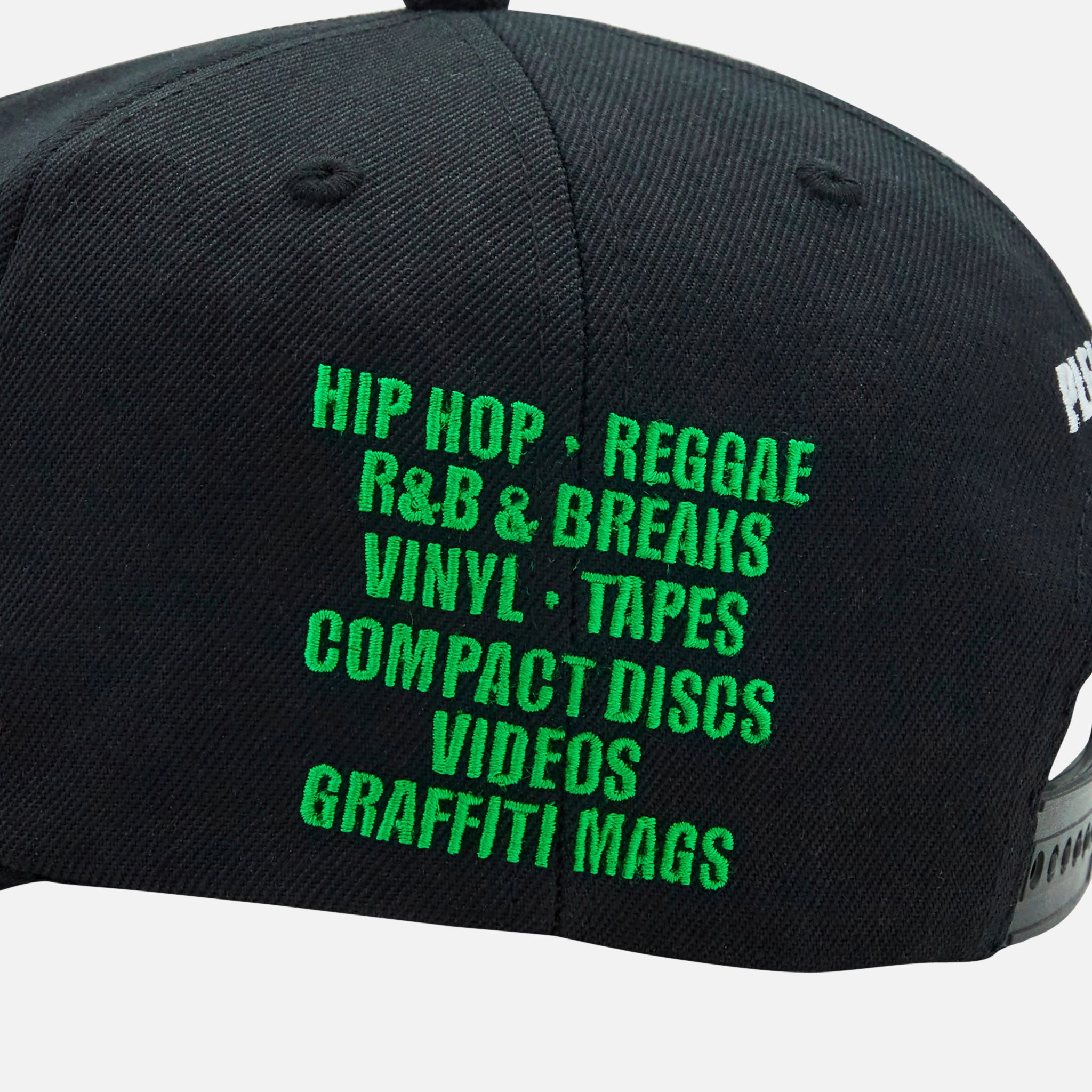 Fat Beats Snapback Black