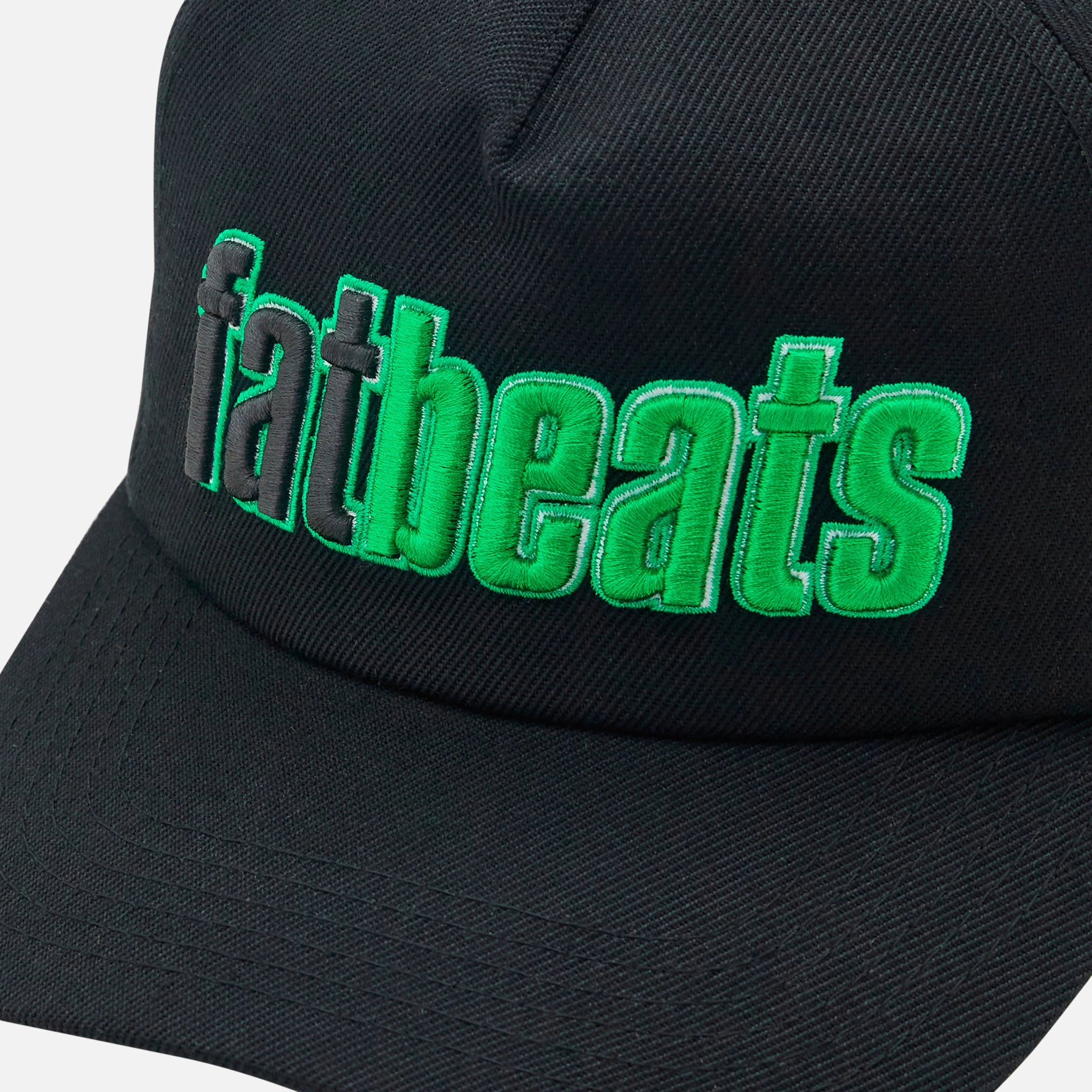 Fat Beats Snapback Black