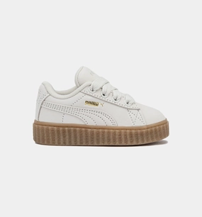 Fenty Creeper Phatty Earth Tone Infant Toddler Lifestyle Shoe - Warm White/Gold/Gum