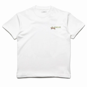 Flaneur Lanterns Of Love Tee - White