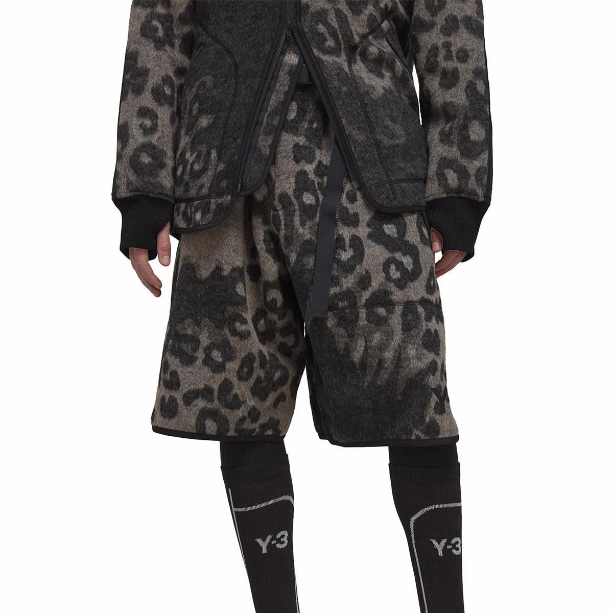 Fleece Football Shorts 'Leopard'