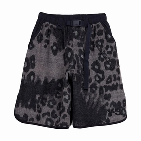 Fleece Football Shorts 'Leopard'