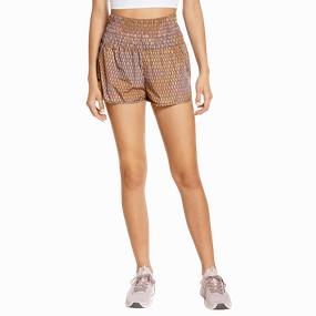 Free People The Way Home Printed Short
