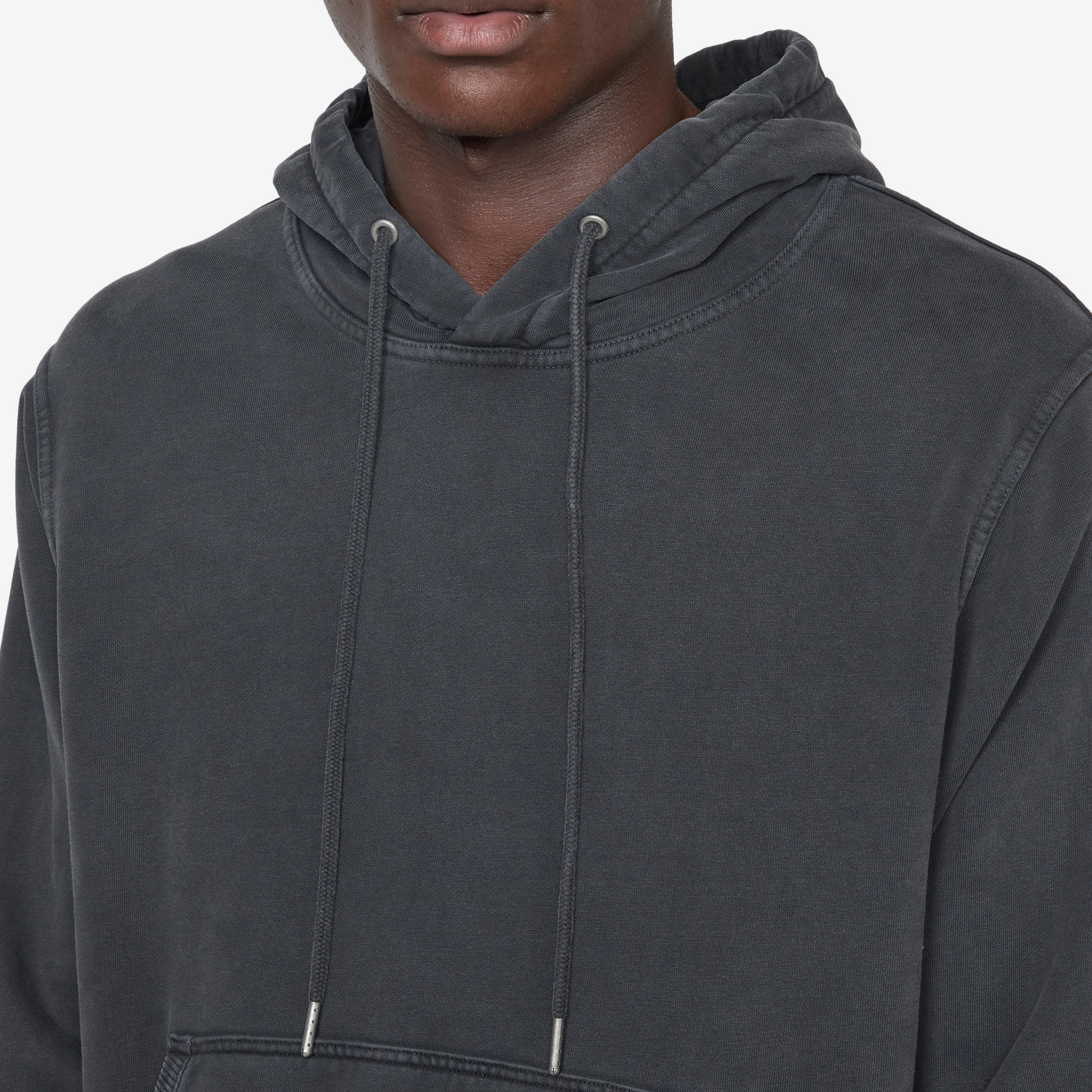 French Terry Hoodie Black
