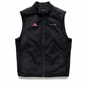 Futura Laboratories x Malbon Golf Poly Down Vest - Black