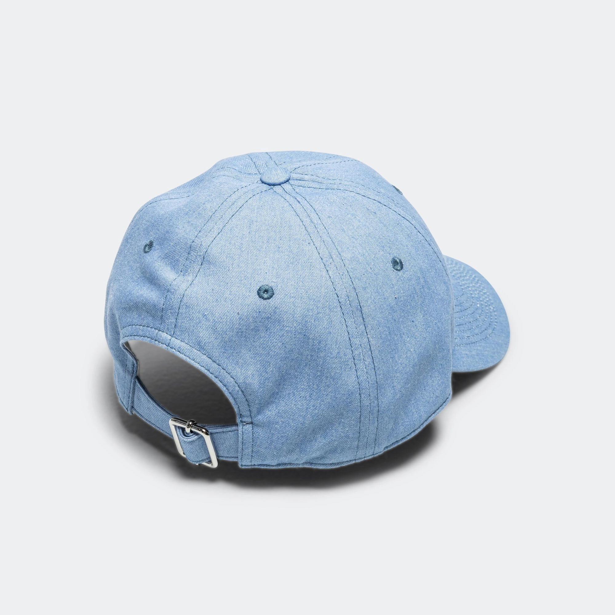 Gabardine Baseball Cap with embroidered logo - Blue
