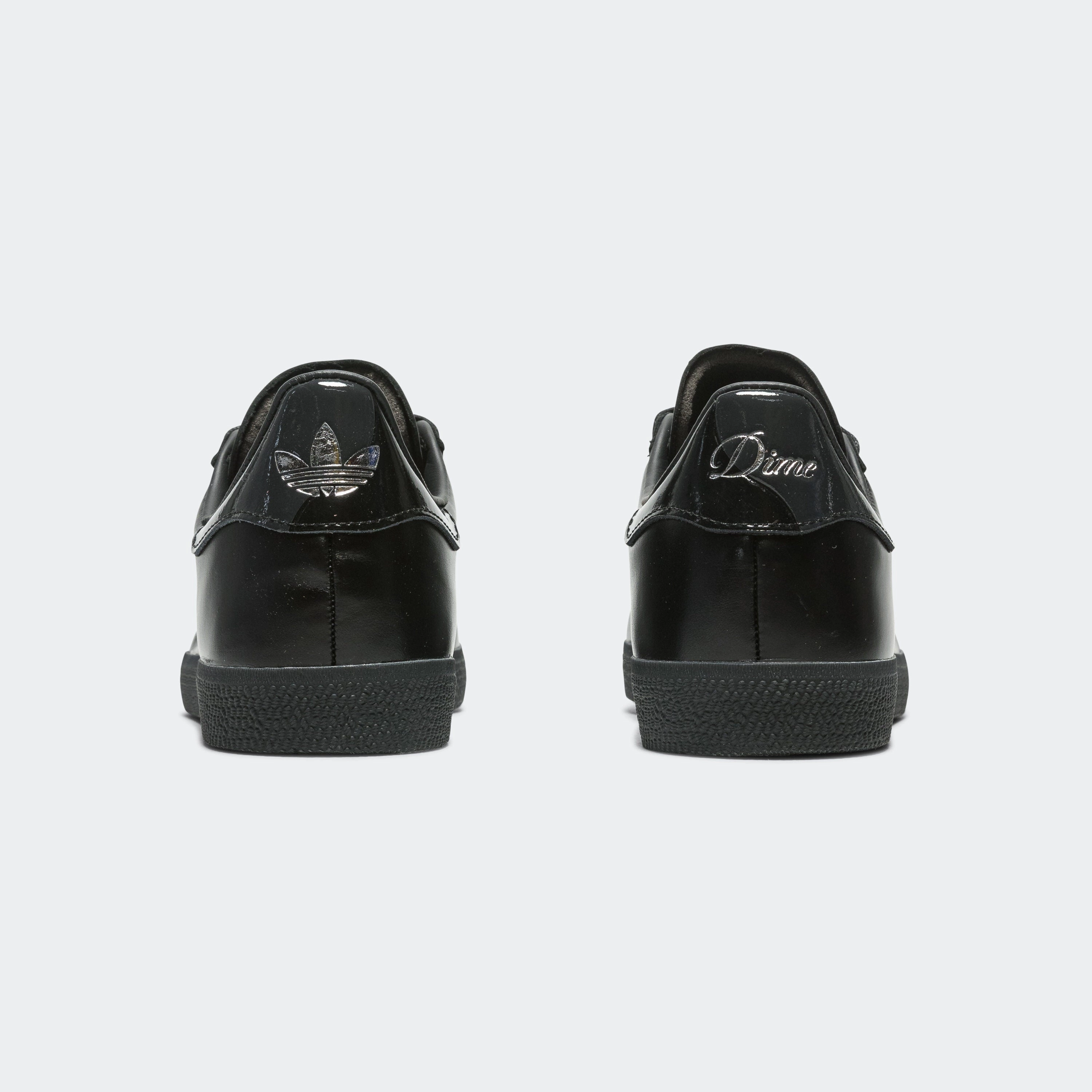 Gazelle Adv x Dime - Core Black/Silver Metallic-Carbon