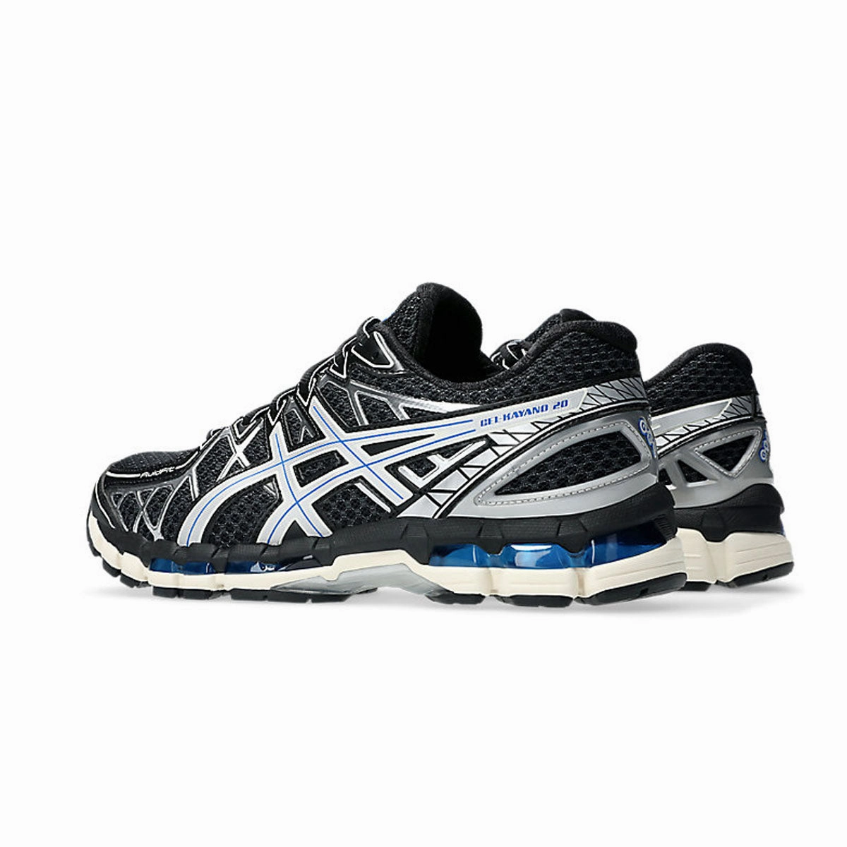 GEL-Kayano 20 'Black Pure Silver'