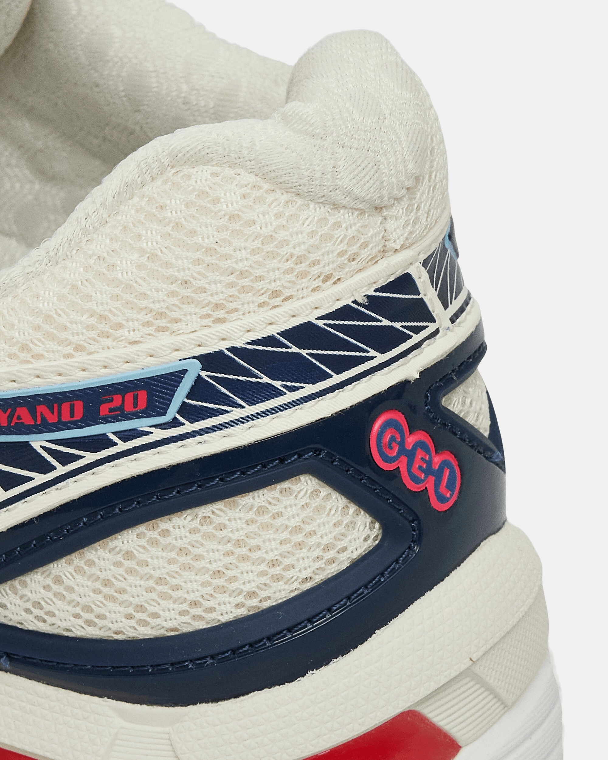 GEL-Kayano 20 Sneakers Cream / Deep Marine