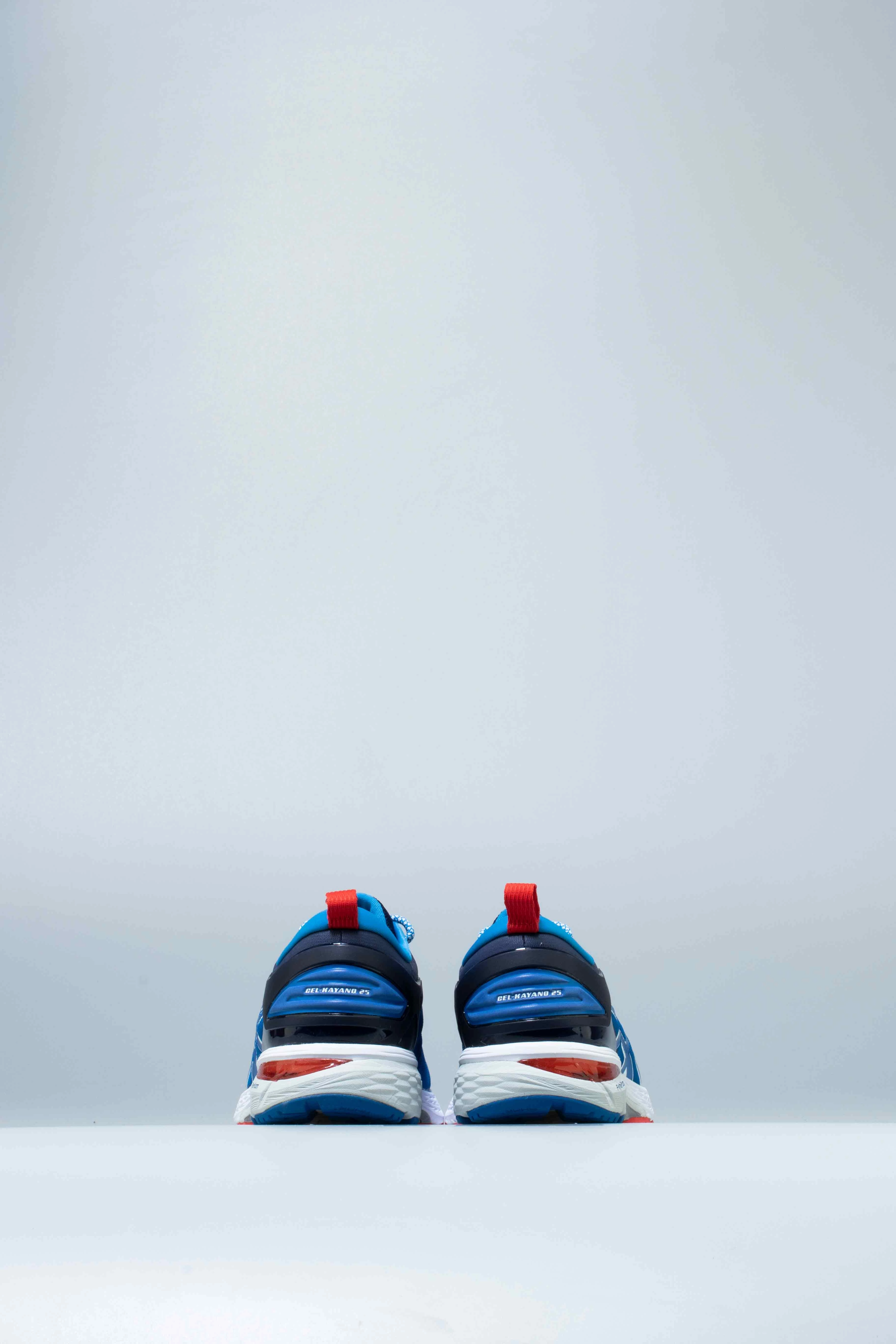 Gel Kayano 25 Mens Lifestyle Shoe - Blue/Red